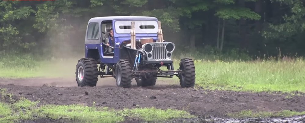 Little Blue Jeep Clean