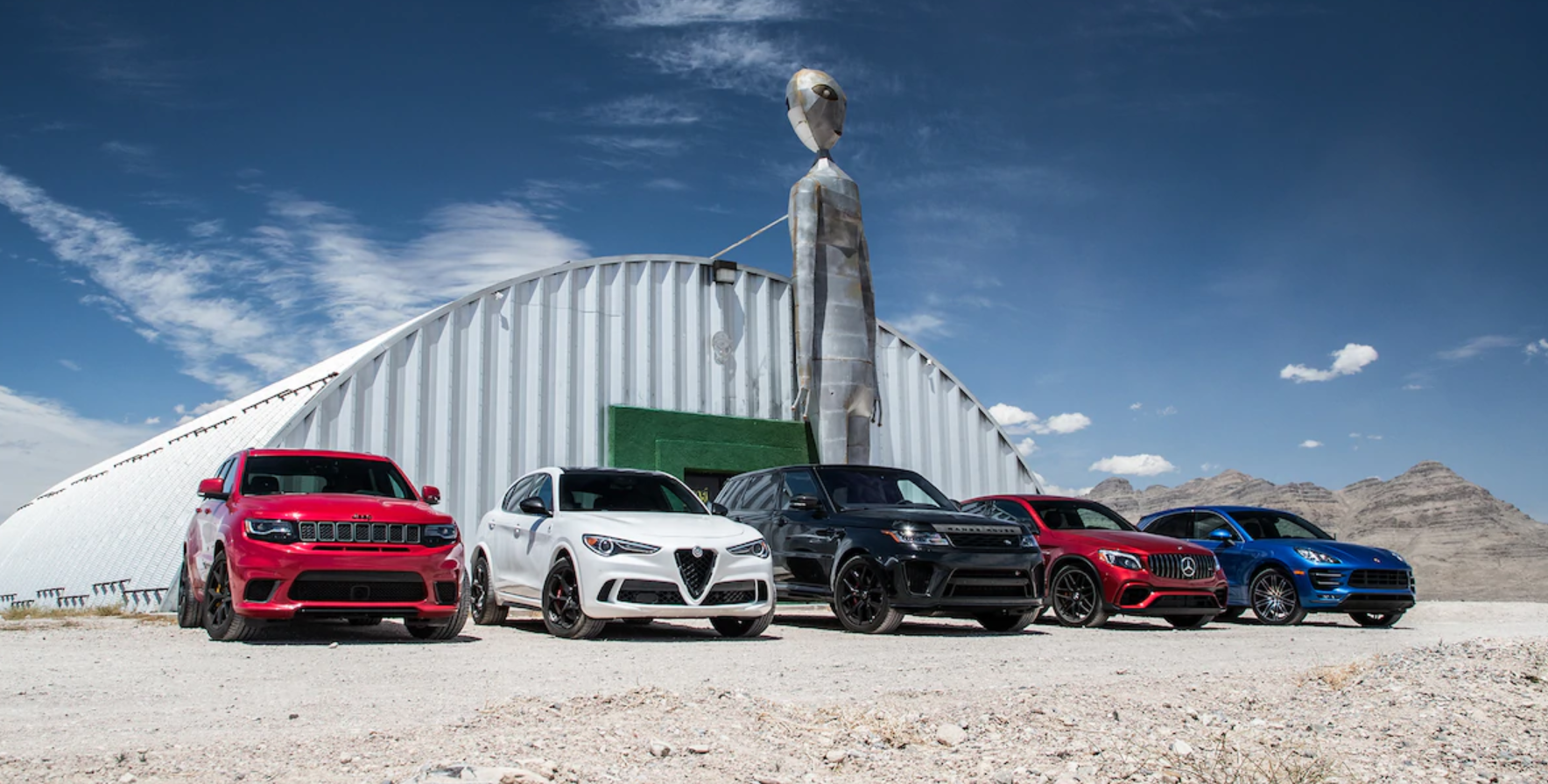 Grand Cherokee Trackhawk Takes on Ultra-fast SUV Rivals