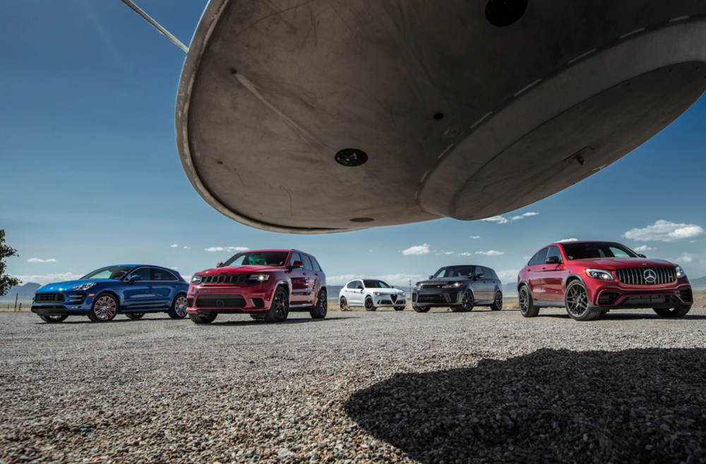 Grand Cherokee Trackhawk group test