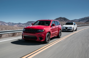 Grand Cherokee Trackhawk group test