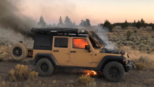 Jeep Wrangler Fire