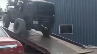 Wrangler Ruining Tow Truck Driver