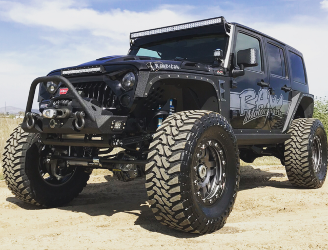 Jeep with Blown Hemi Power Ready to Rock SEMA 2018