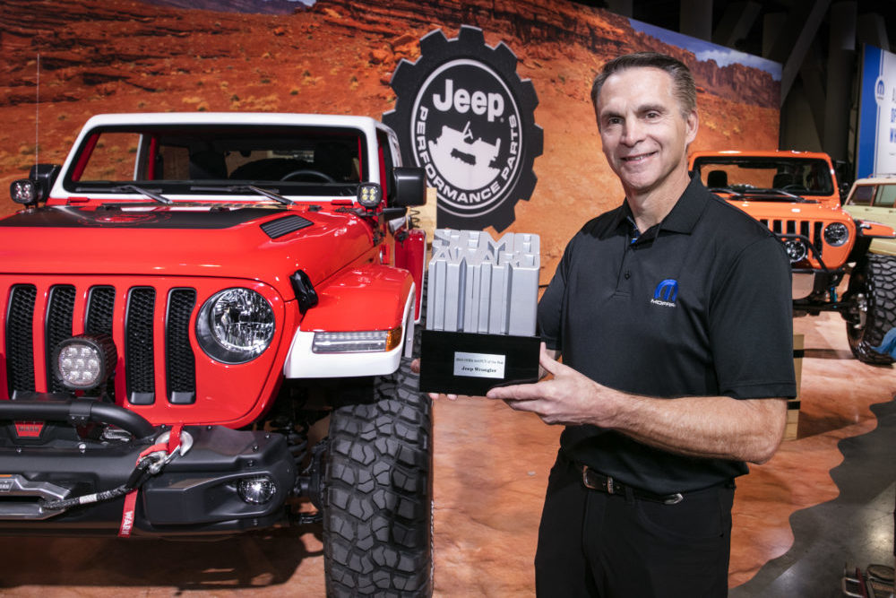 Jeep Wrangler Named SEMA '4x4 / SUV of the Year'