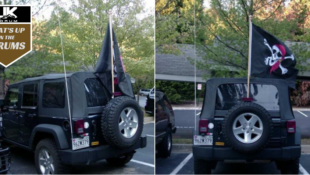 Jeep Wrangler Rear Flag Mount DIY: Quick & Easy Festive Mod