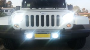 Jeep Wrangler JK: Headlight Bulb Modification