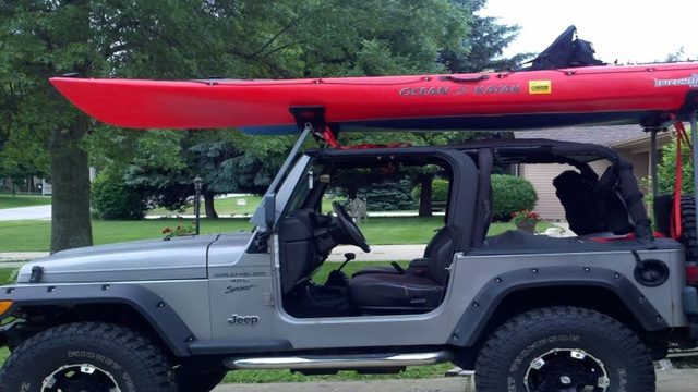 Jeep Wrangler JK: How to Install Canoe/Kayak Rack on Soft Top