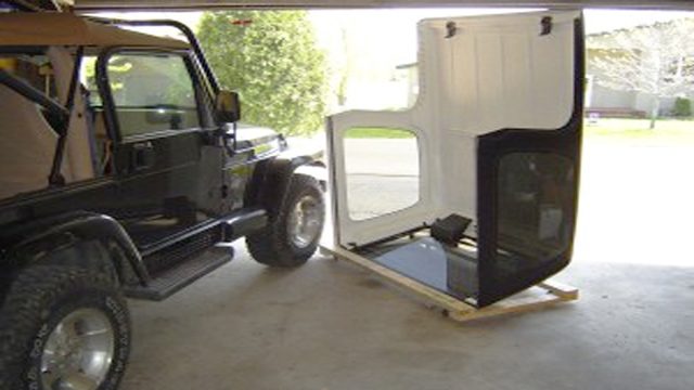 Jeep Wrangler JK: How to Make a Hard Top Cart
