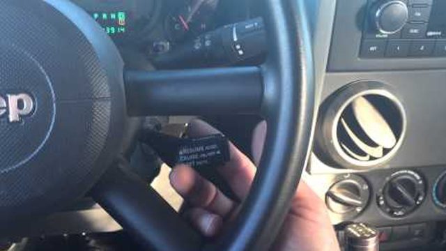 Jeep Wrangler JK: Cruise Control Issues