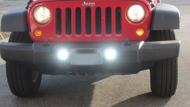 Jeep Wrangler JK: How to Install Rigid Dually Using Fog Light Bracket