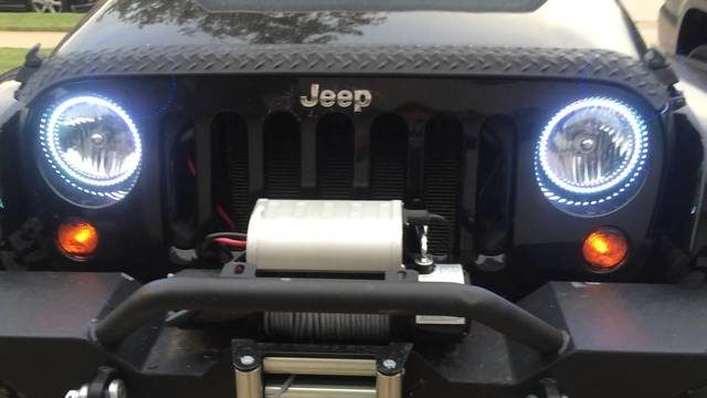 Jeep Wrangler JK: How to Install Halo Headlight Ring
