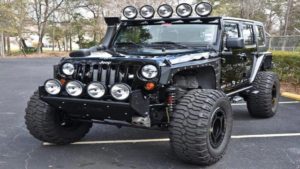 Jeep Wrangler JK: Off-Road Light Modifications