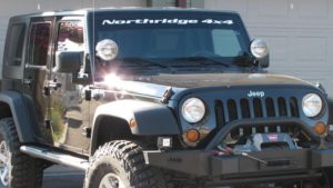Jeep Wrangler JK: How to Install Windshield Lights