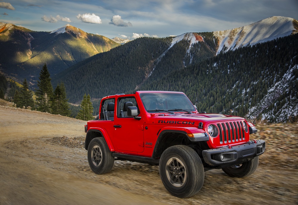 Jeep Wrangler Sets U.S. Sales Record in October