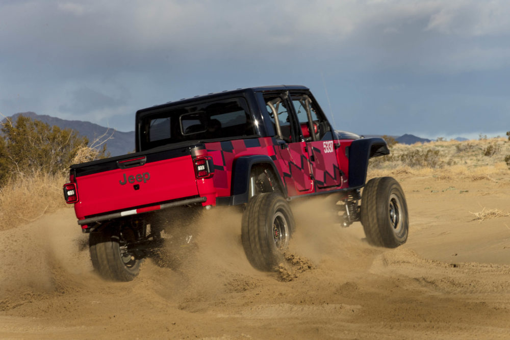 2020 Jeep Gladiator at 2019 King of the Hammers