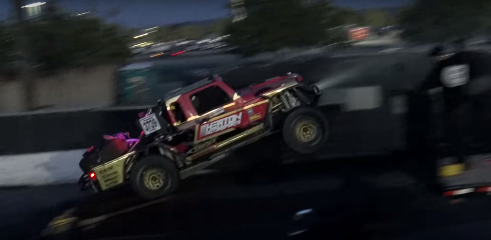 jeep speed race truck + hoonigan