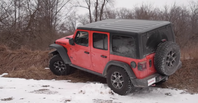 2019 Jeep Wrangler Unlimited with 2.0-liter hybrid engine.