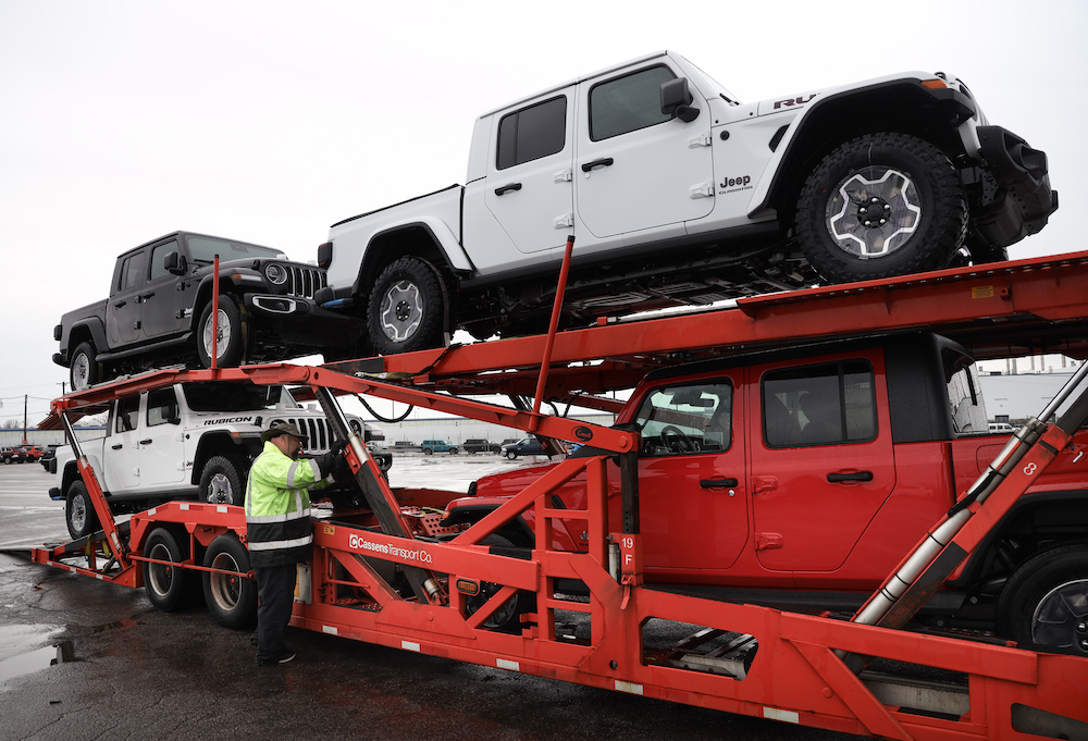 2020 Jeep Gladiator ready for shipment