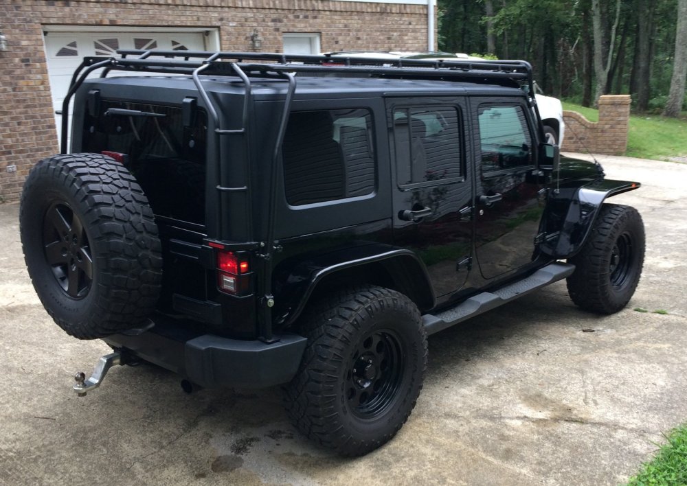 Jeep Wrangler with LS Power