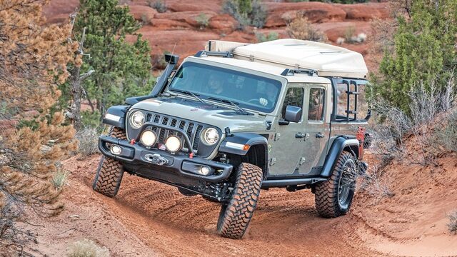 2020 Jeep Gladiator Becomes Wayout Concept