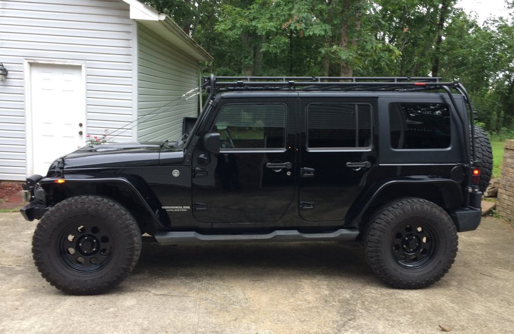 Jeep Wrangler with LS Power