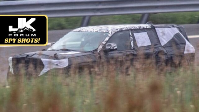 2021 Cherokee Spied with Huge Wheelbase & Independent Suspension!