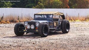 Military Jeep Hot Rod is Awesome Creation