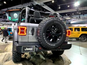 2020 Wrangler Willys Edition at the 2019 L.A. Auto Show