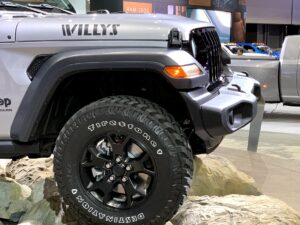 2020 Wrangler Willys Edition at the 2019 L.A. Auto Show