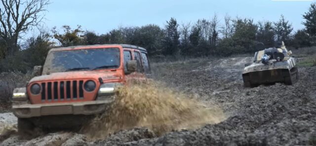 Tank vs. Jeep