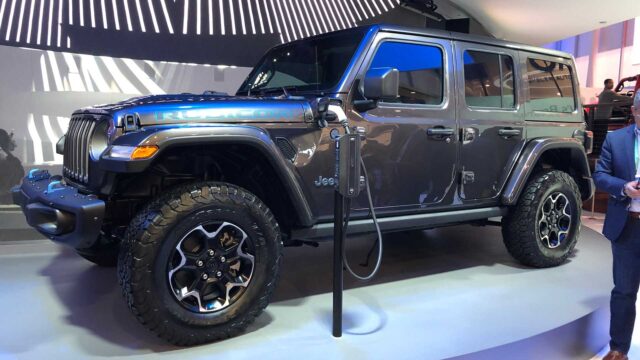 PHEV Jeep Wrangler CES