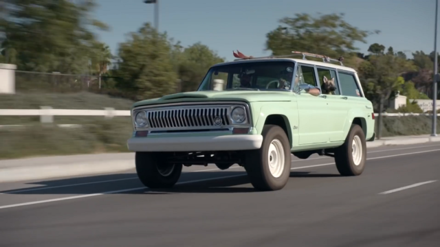 jk-forum.com Jay Leno Goes for a Cruise in the Jeep Wagoneer Roadtrip Concept