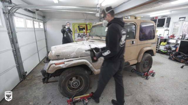 Cleaning Jeep YJ
