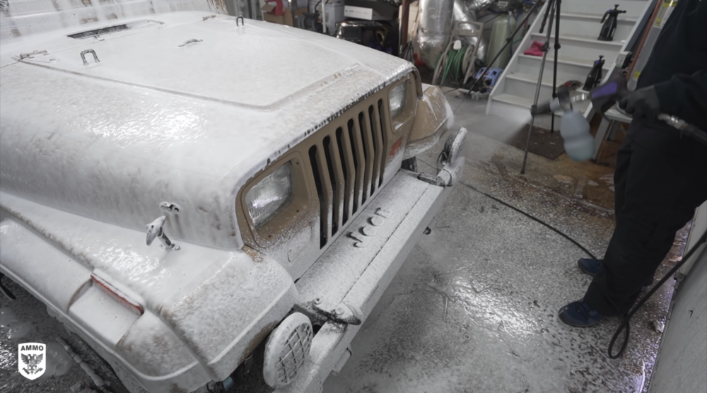 Cleaning Jeep YJ