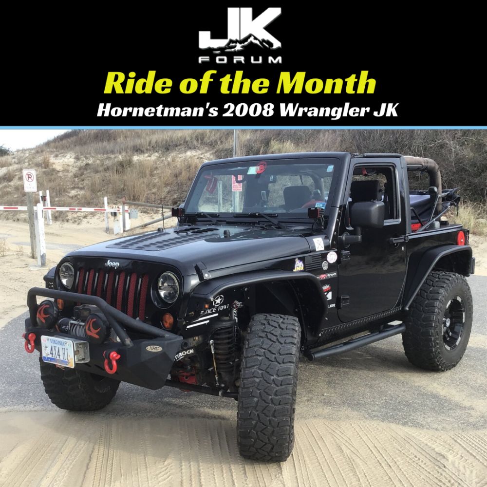 Formidable 2008 JK is our Featured Jeep of the Month!