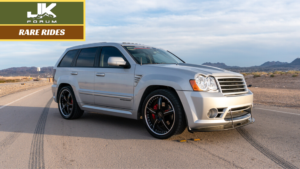 3/4 front shot of Jeep Grand Cherokee SRT8 MM 500 VR