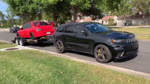 jk-forum.com YouTuber Puts Grand Cherokee Trackhawk Through Towing Test