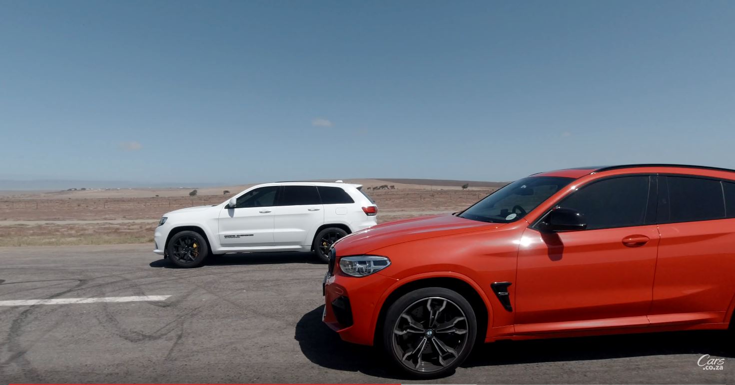 Trackhawk vs BMW X4 M