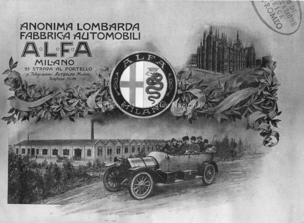 A.L.F.A. - Anonima Lombarda Fabbrica Automobili - FCA