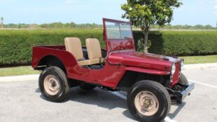 Classic Willys Jeep has Civilian Style