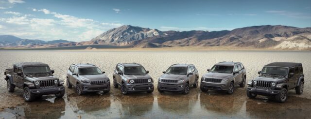 2021 Jeep 80th Anniversary Editions.