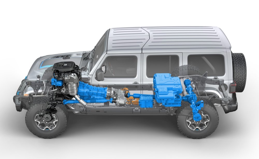 2021 Jeep Wrangler Rubicon 4xe hybrid electric