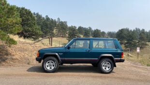 Nineties Jeep Cherokee Sport is a Stylish, Boxy, German Import
