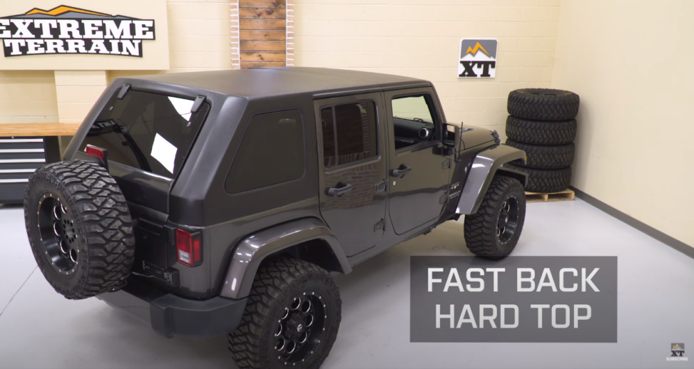 Wrangler Fast Back Hard Top