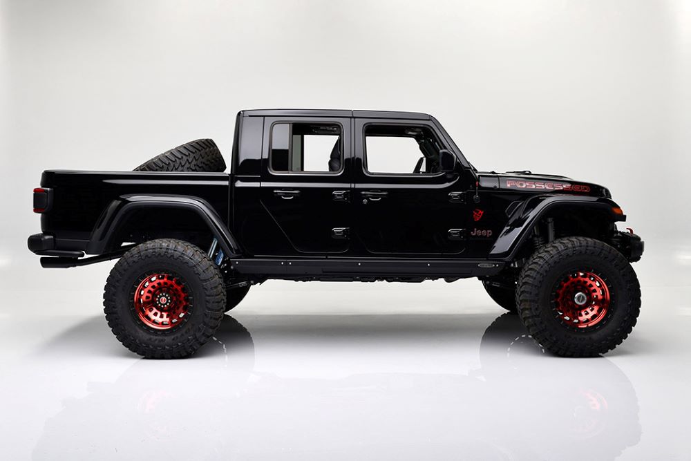 Demon-Powered Jeep Gladiator to Possess Potential Buyers at Auction
