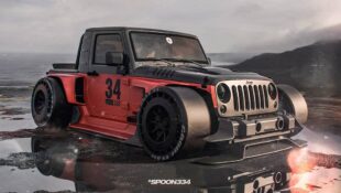 Jeep Wrangler JK Hot Rod Render
