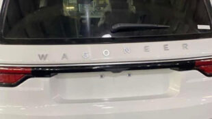 WAgoneer Crooked Badge At Stellantis Plant