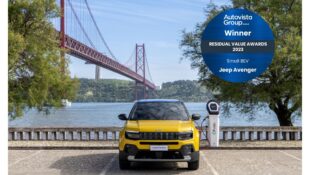 Jeep Avenger Earns Residual Value Award