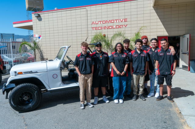Students Restore Jeepster for Mourning Family