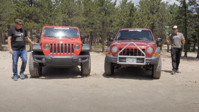 Jeep Liberty vs Jeep Wrangler Off-Road Test